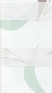 Рулонные шторы день-ночь для проема Ченто, зелено-коричневый 512 купить в Электростали с доставкой
